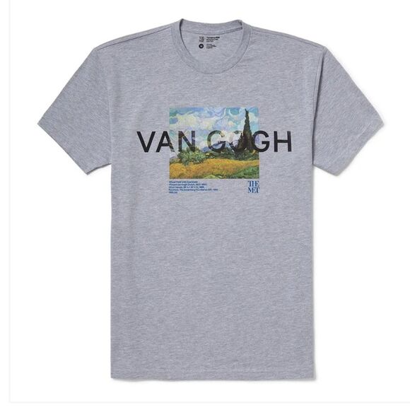 Van Gogh Wheat Field With Cypresses Unisex Tee Large - Picture 1 of 9